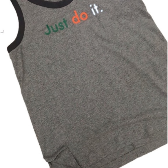 Nike Prep Graphic Tank Sz Med Grey - Picture 4 of 4